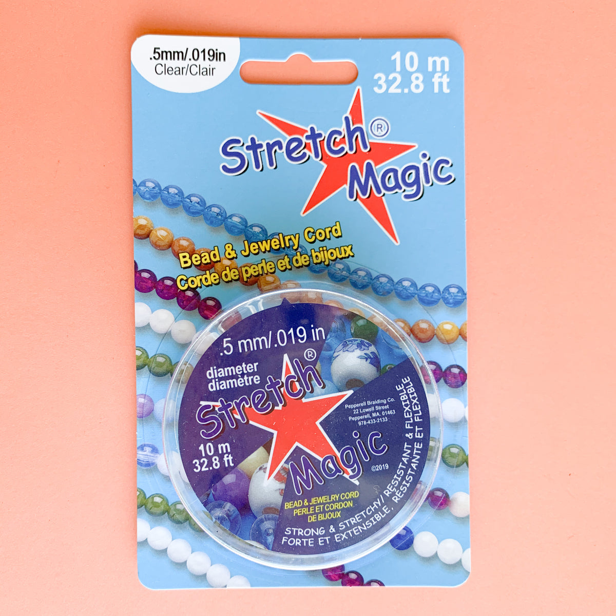 Enjoy our wide range of .5mm Clear Stretch Magic - 10m - 2 Pack Beads,  Inc., and save money